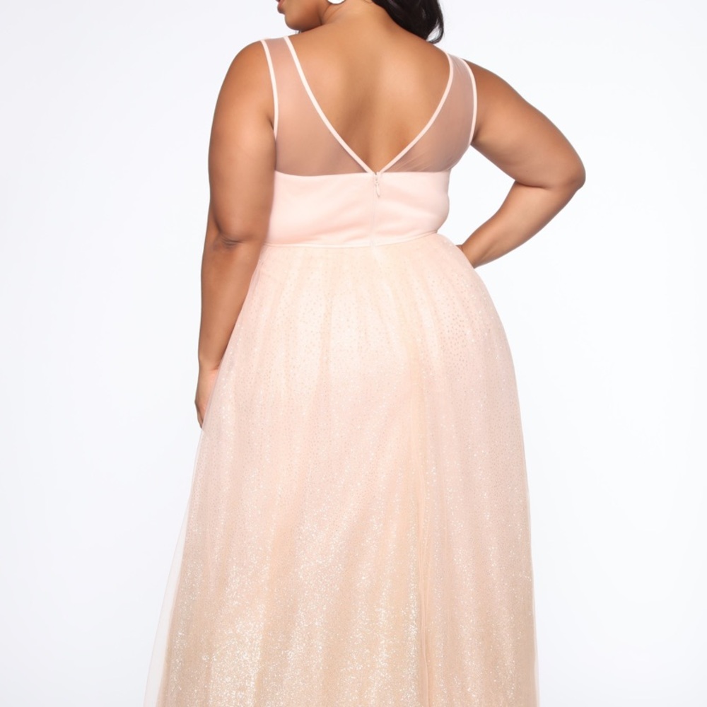 Glittery gown